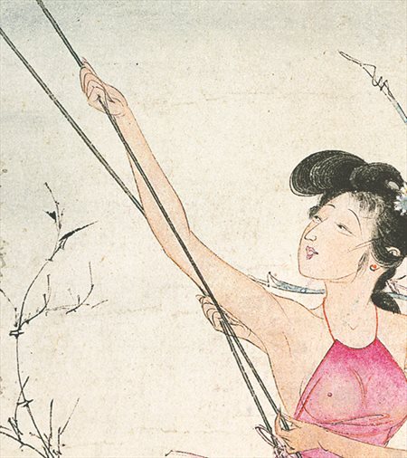 定襄-胡也佛的仕女画和最知名的金瓶梅秘戏图